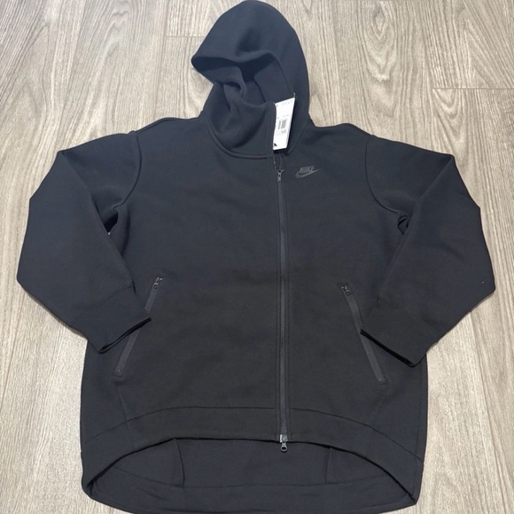 Nike Black Hooded Jacket - Picture 1 of 2